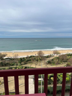 Grand studio vue ocean biarritz